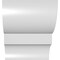 Ekena Millwork 5-in. W x 6-in. D x 6-in. H Ridgewood Architectural Grade PVC Knee Brace BRCP05X06X06RID - alternate 3